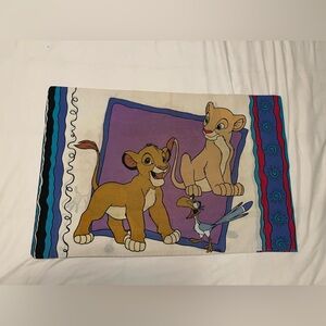 Vintage Lion King Pillowcase